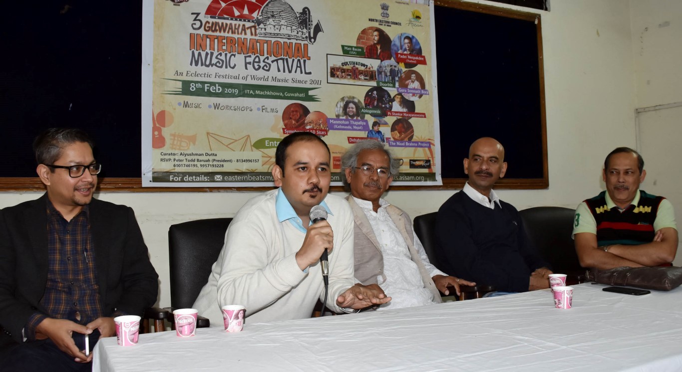 Guwahati all set to host 3rd Guwahati International Music Festival on Feb 8