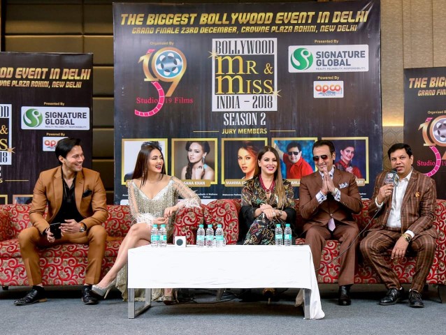 Sana Khan,Yash Ahlawat&Simran Kaur announce Third season of Bollywood Mr.&Miss India 2019