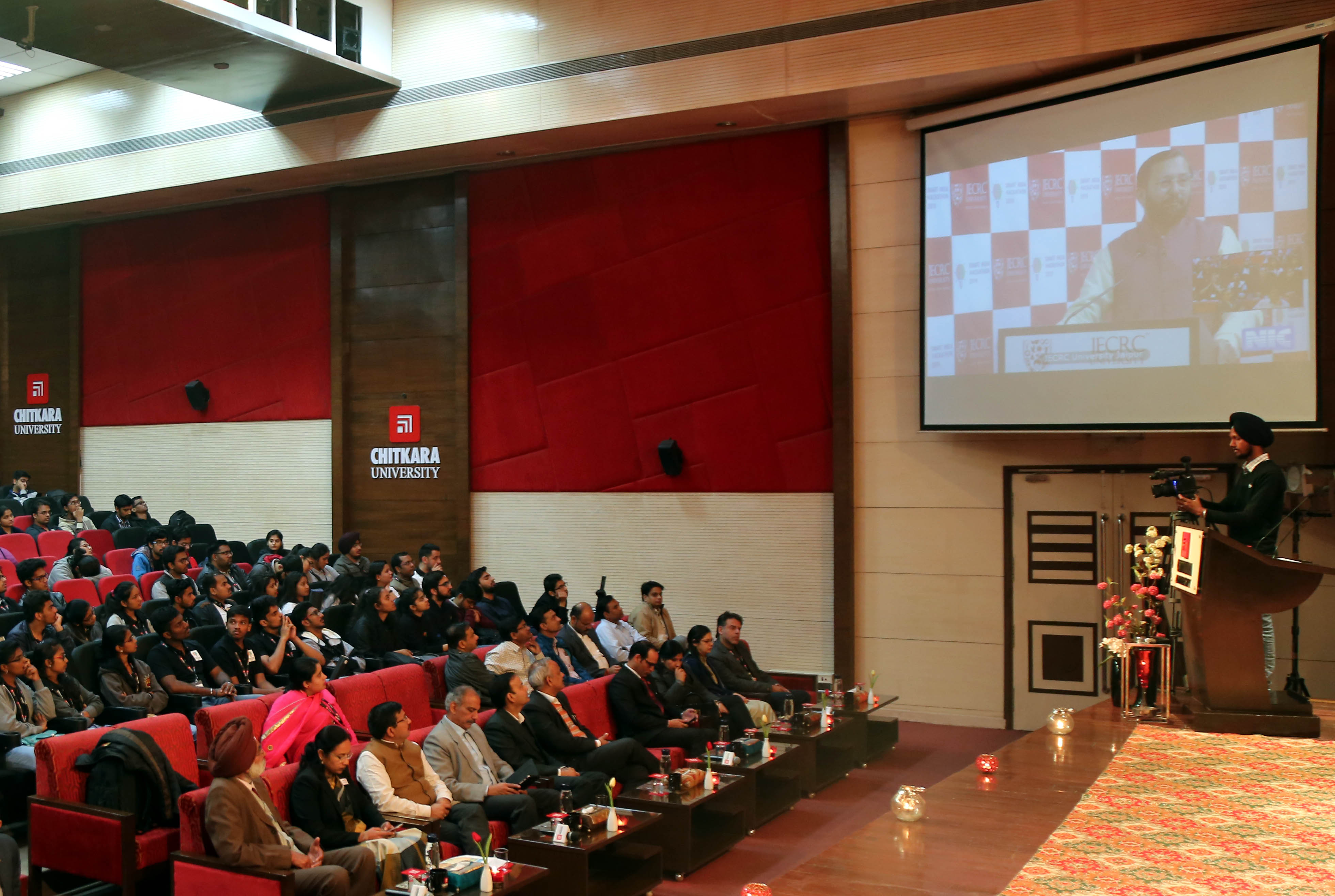 Smart India Hackathon 2019 Grand Finals held at Chitkara University.