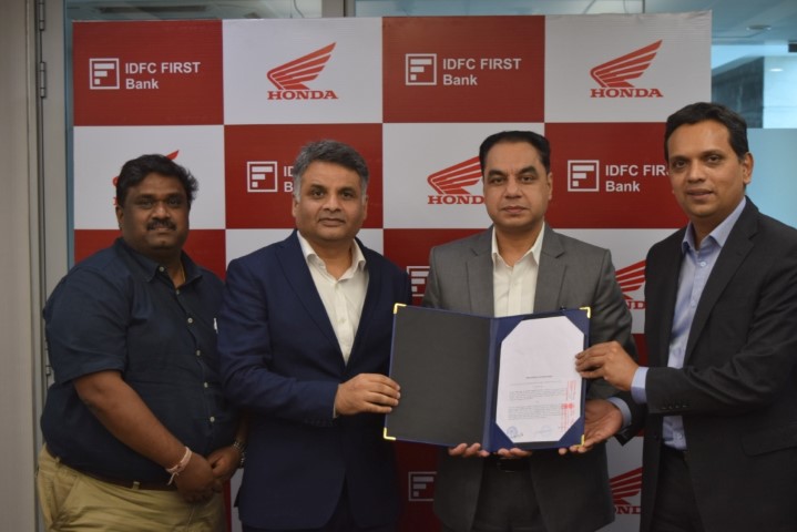 Honda 2Wheelers India adds new retail finance partner