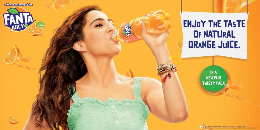 Fanta adds ‘Juicy+’ to its portfolio; chooses Sara Ali Khan as the new brand ambassador