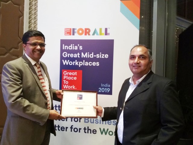 Adani Enterprises-Awarded as Great Place to Work® Institute 