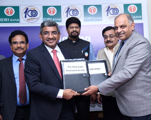 IDBI Bank executes Corporate Agency tie-up with The New India Assurance Co. Ltd.