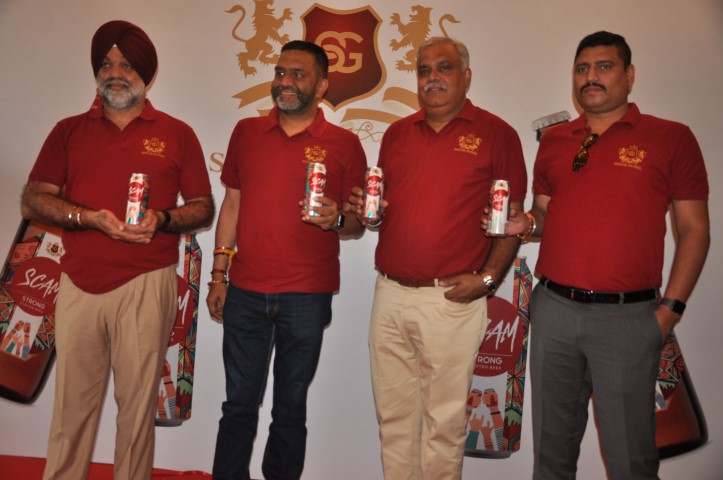 "sugliq Global" unveiled 'SCAM Beer as its first Brand