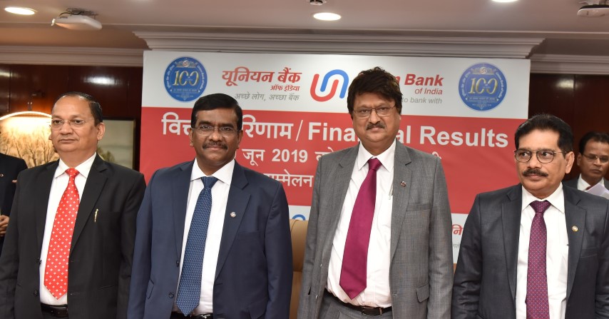 Union Bank of India Announces Q1FY 20 Results