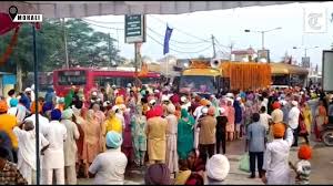 550th Nagar Kirtan of Guru nanak ji Reached chandigarh