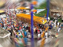 550th Nagar Kirtan of Guru nanak ji Reached chandigarh