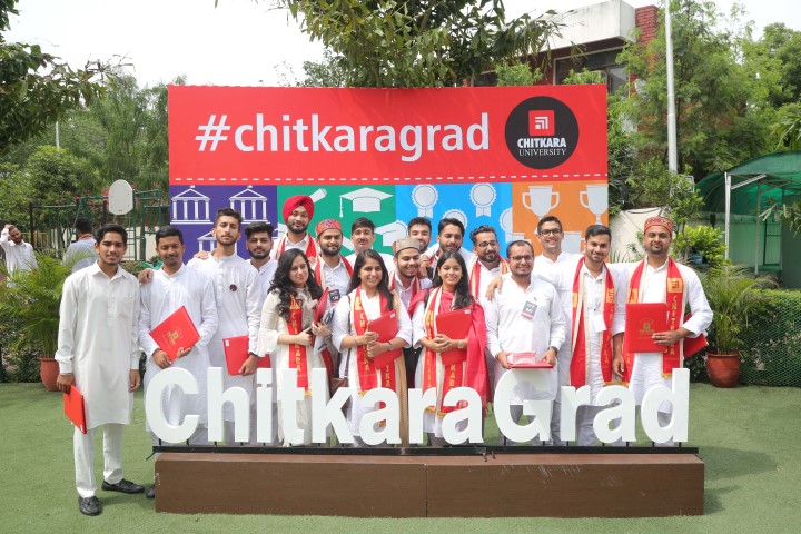 Convocation gowns&hats give way to Indian traditional attire in Chitkara University