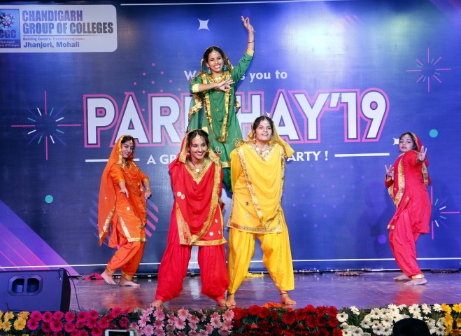 Dazzling performances Showcased on Freshers day party at CGC Jhanjeri  