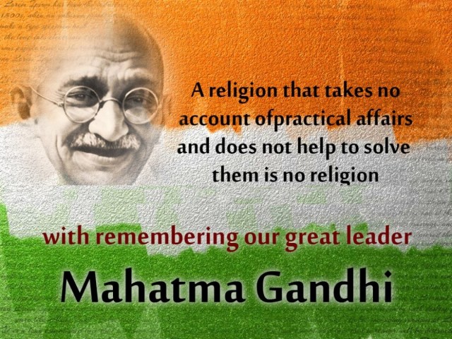 Gandhi Jayanti 2nd October Images