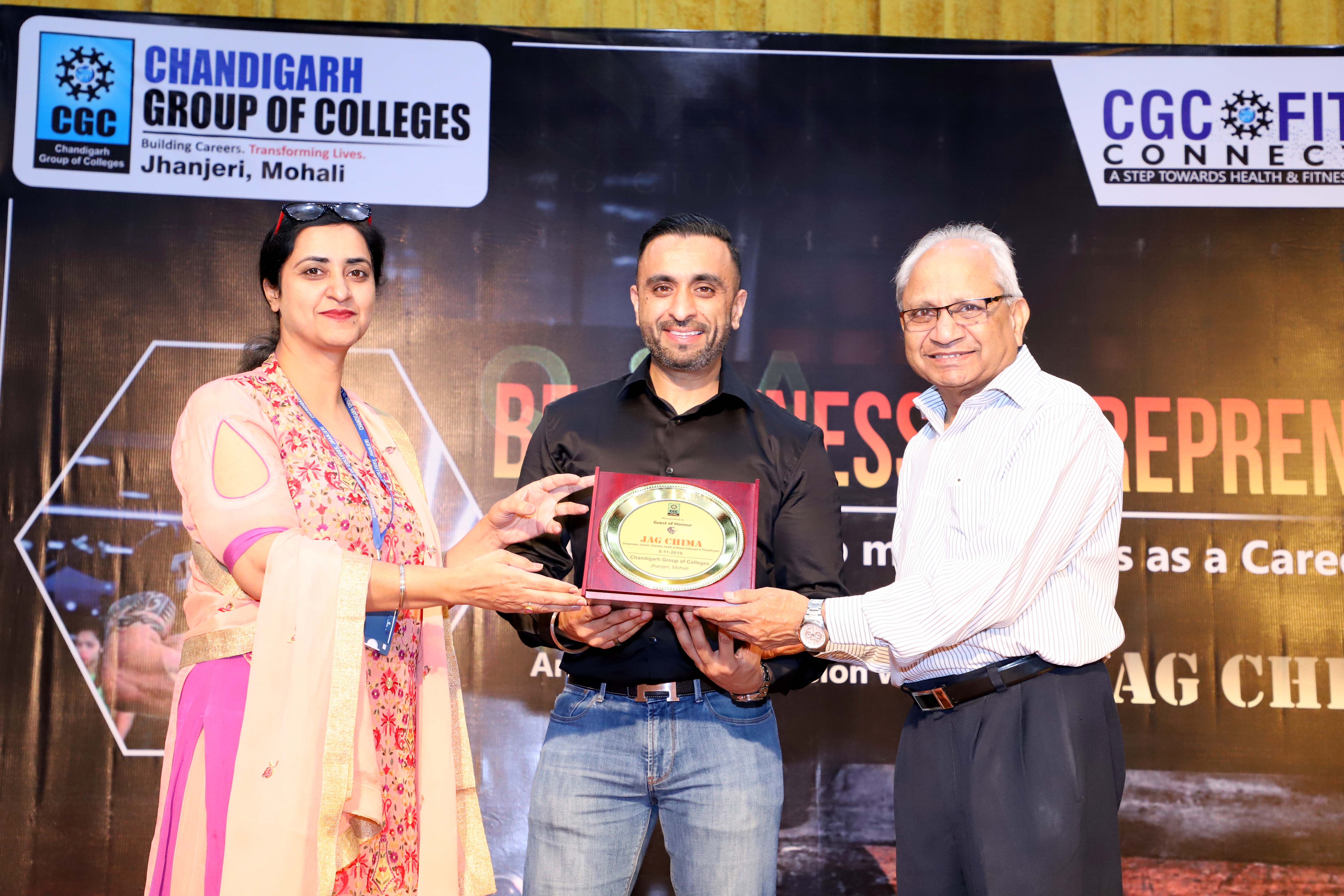 CGC Jhanjeri holds career oriented workshop on the fitness industry