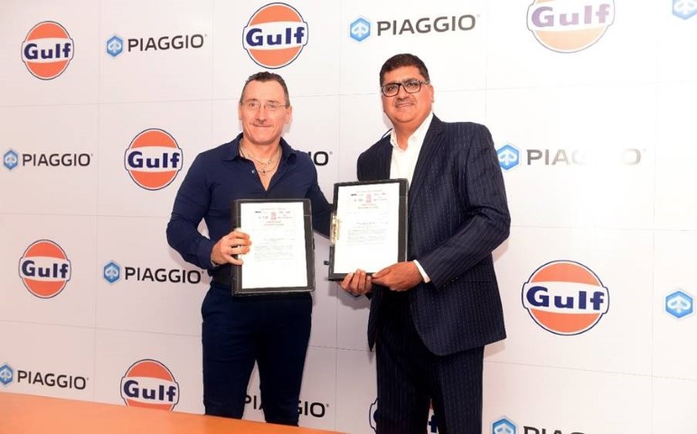 Gulf Oil and PIAGGIO