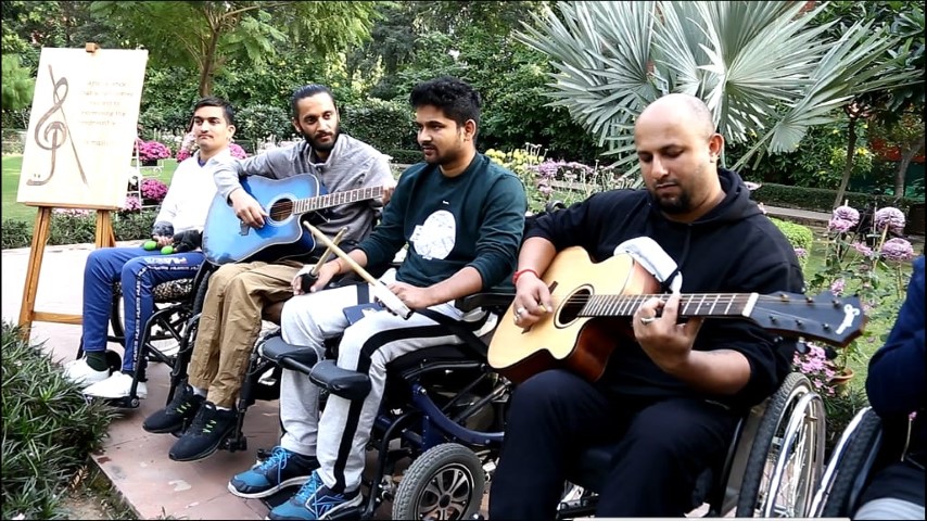 World Disability Day with “Djimbe Drums” and “Musicians 