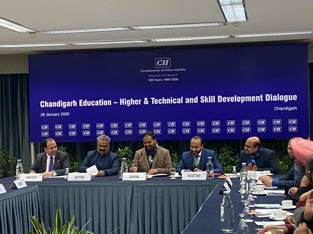 CII ,Chandigarh Education&Skill Development Dialogue 2020