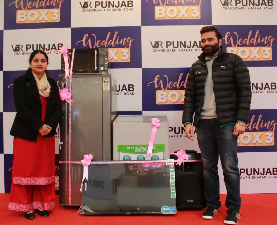 Chandigarh woman wins VR Punjab’s Wedding Box 3