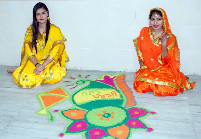 Basant Celebrated at Chandigarh Group of Colleges, Jhanjeri