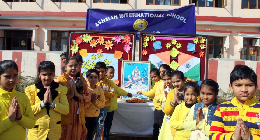 Basant Pachmi Celebrated at Ashmah International School