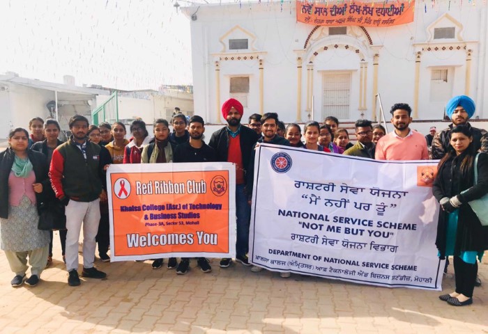 Khalsa College , seven-day NSS camp