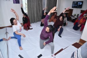 Fortis Mamma Mia organises Yoga session for Women