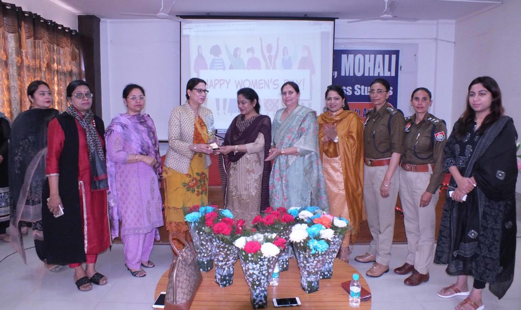 International Women's Day was celebrated in Khalsa College (Amritsar) Technology and Business Studies at Phase 3A