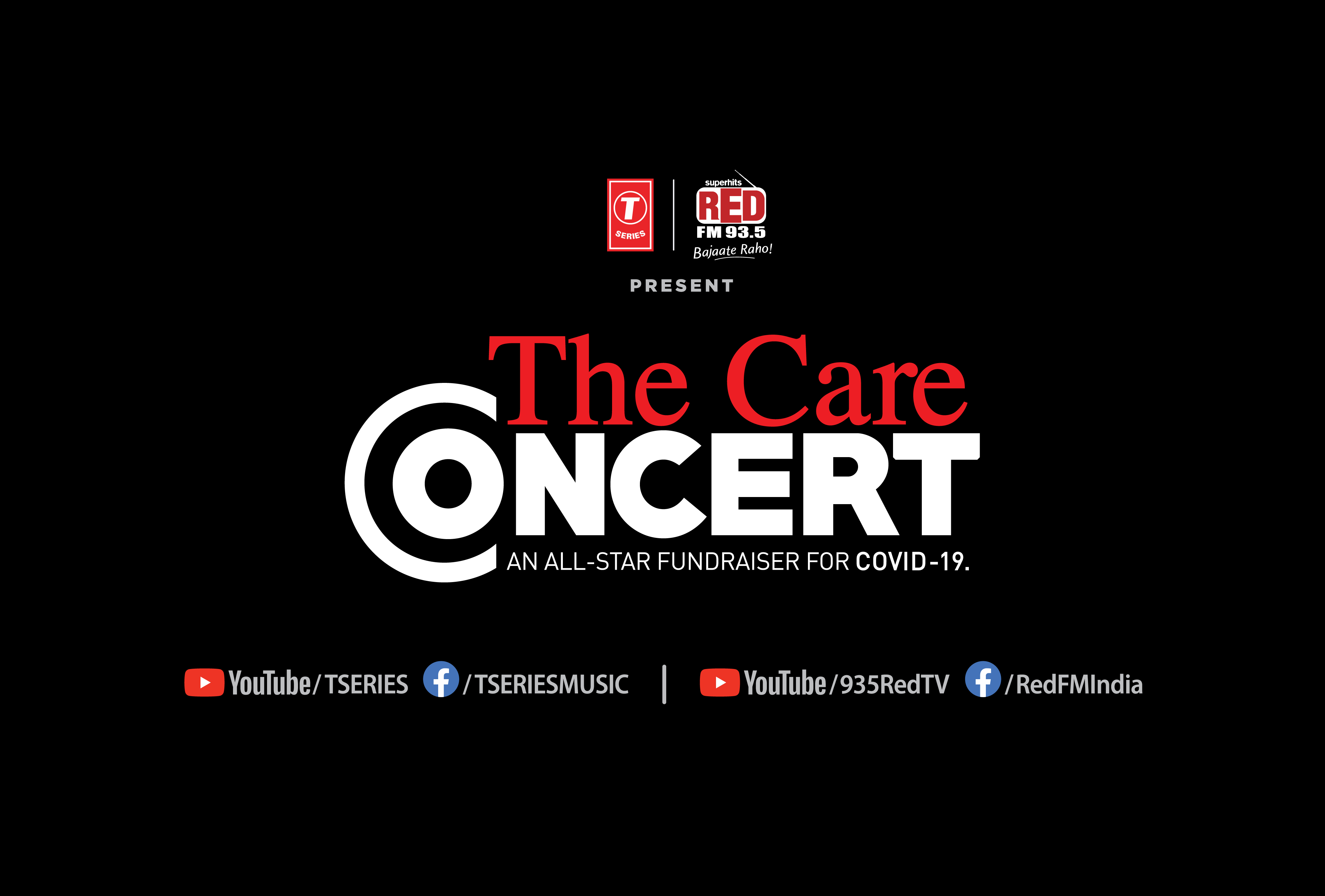 T-Series & RED FM announce an all-star fundraiser ‘The Care Concert’