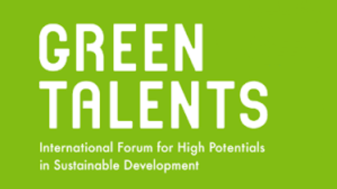 Green Talents award 2020