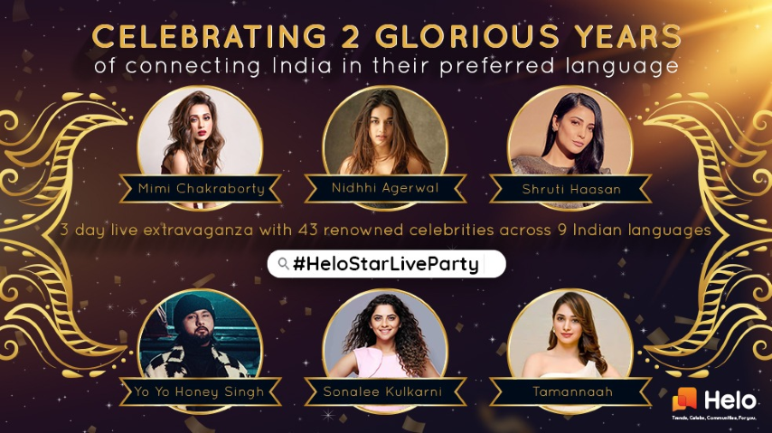 Helo Turns 2; Promises 3-day Celebration with a star-studded LIVE Marathon