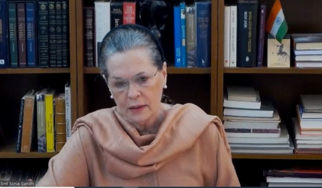 Congress President Sonia Gandhi