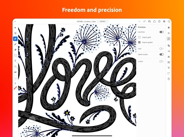 Adobe Illustrator released for iPad