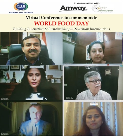 Amway India celebrates World Food Day in partnership with PHDCCI &Mamta HIMC