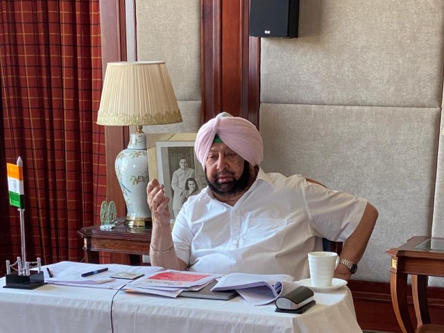 Punjab Chief Minister Captain Amarinder Singh.