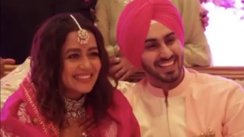 Neha Kakkar shares video of Roka ceremony with Rohanpreet Singh