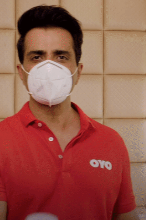 OYO Hotels&Homes ropes in Punjab’s Sonu Sood as brand ambassador for ‘Sanitised Before Your Eyes’campaign