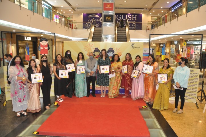 Durga Ashtami:DLF city centre mall felicitates 9 empowered women of TRICITY launches Pantaloons outlet