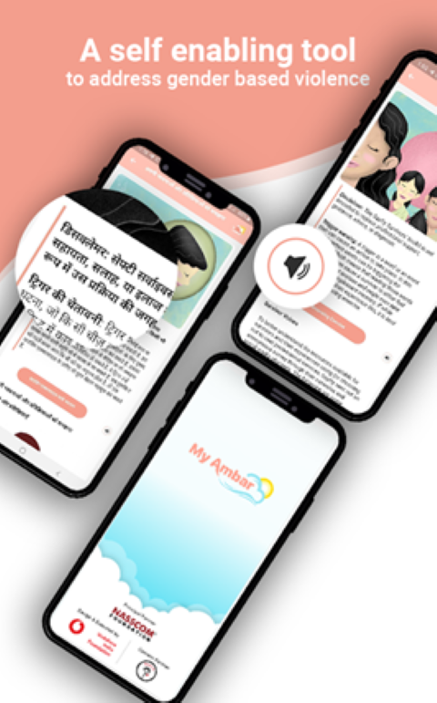 Vodafone Idea&NASSCOM foundation launch MyAmbar-an App-based solution for women safety in India