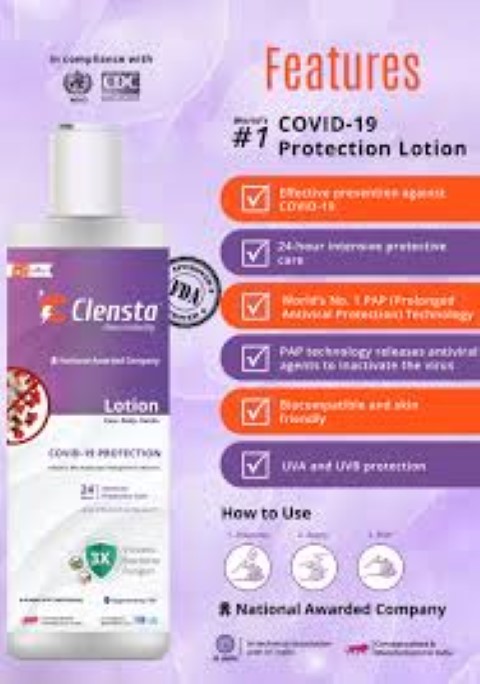 Clensta launches-Clensta 24x7 COVID-19 Protection Lotion–A complete safety shield for your family