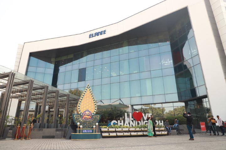 Elante Mall Decked up for Diwali