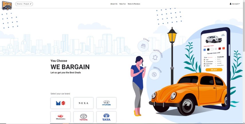 World's first new car bargain platform launched