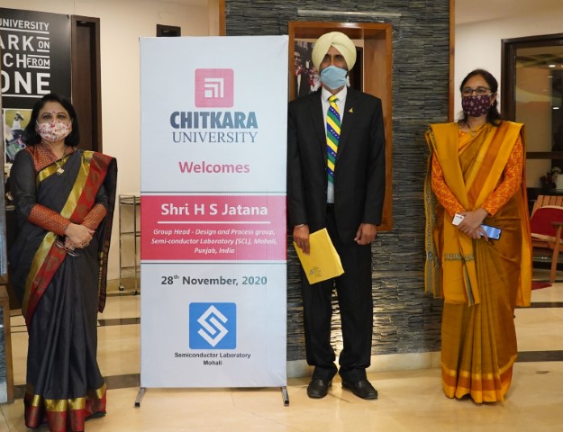 Chitkara University in collaboration with SCL Mohali neural amplifier silicon chip