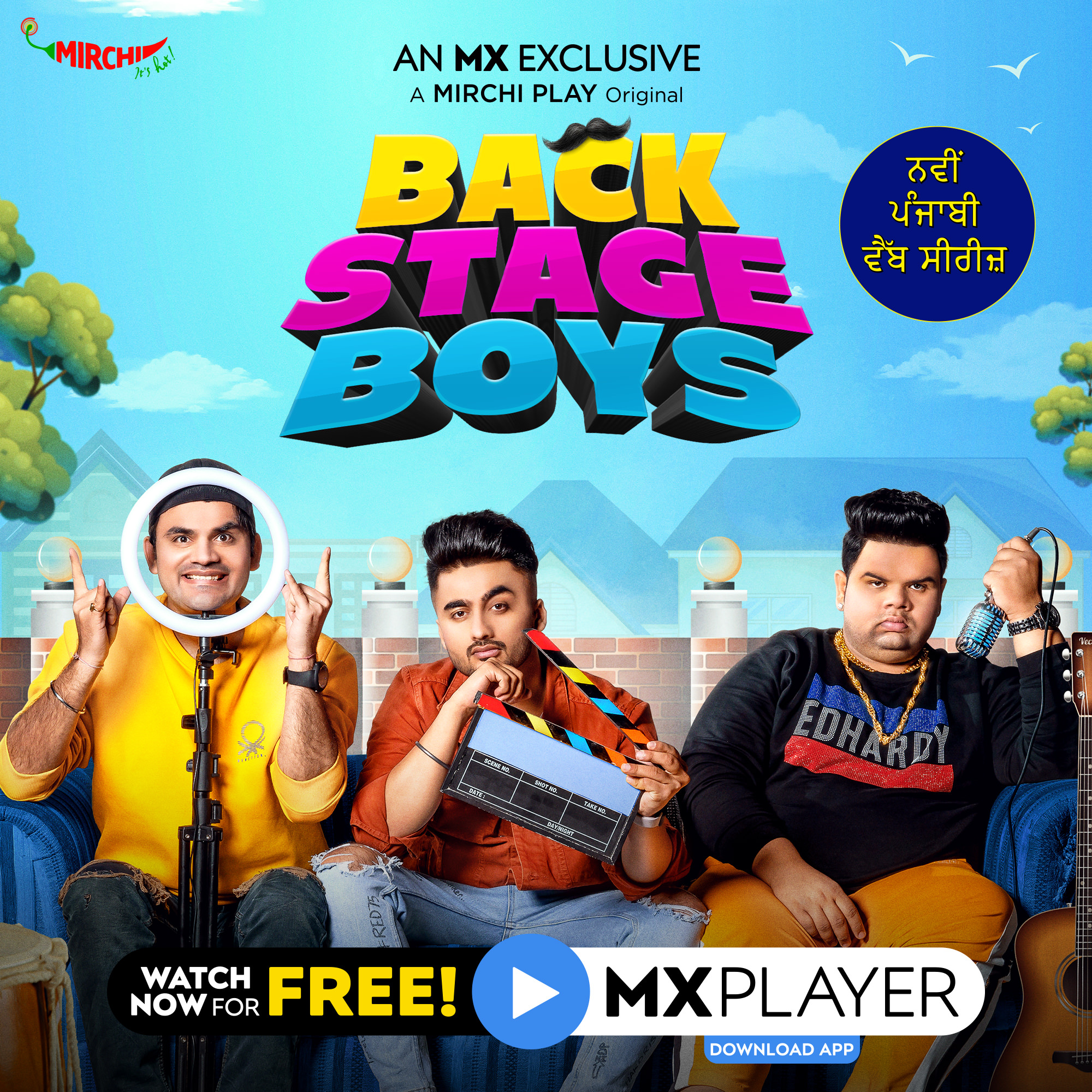 Witness a ride,filled with Myriad Emotions into the world of Lights-Camera-Action with MX exclusive BackStage Boys