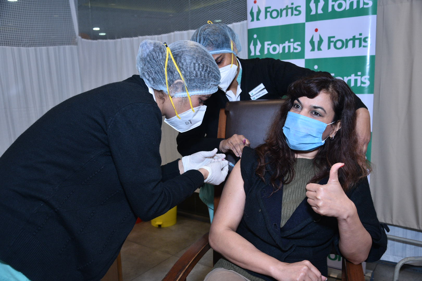 Coronavirus Vaccination Rolled Out At Fortis Hospital Mohali