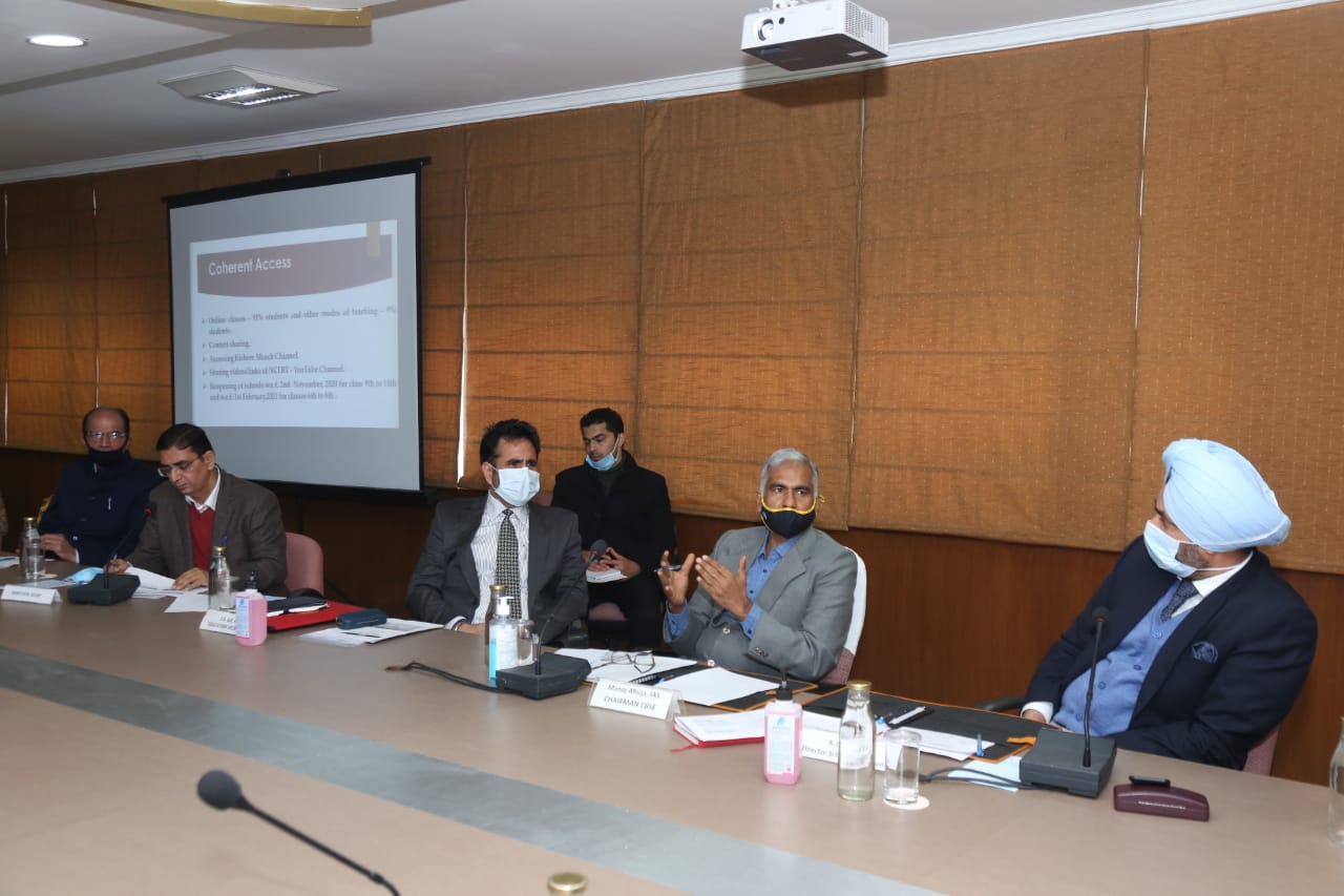  Review meeting of PISA held in Chandigarh