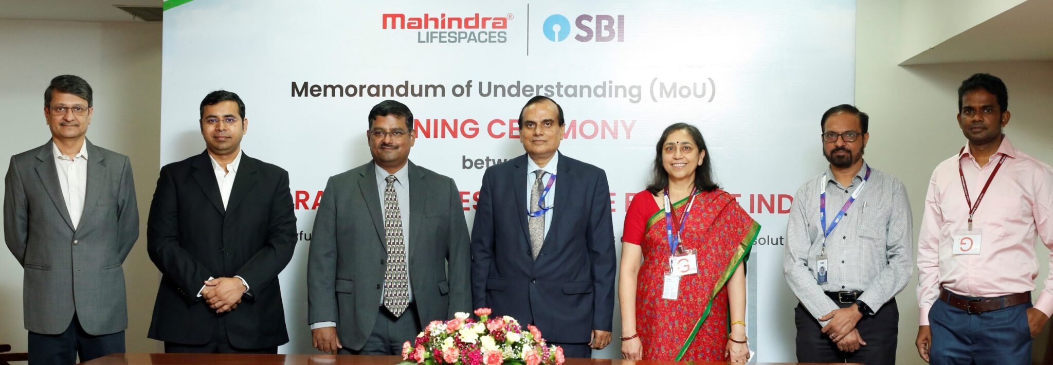  Mahindra Lifespaces signs MoU with State Bank of India