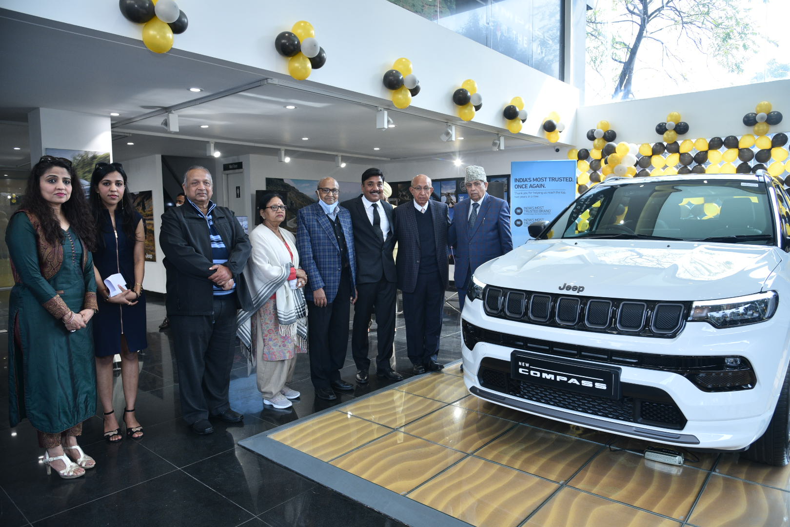 21 Jeep Compass Launched At Wsl Automobiles Chandigarh City News