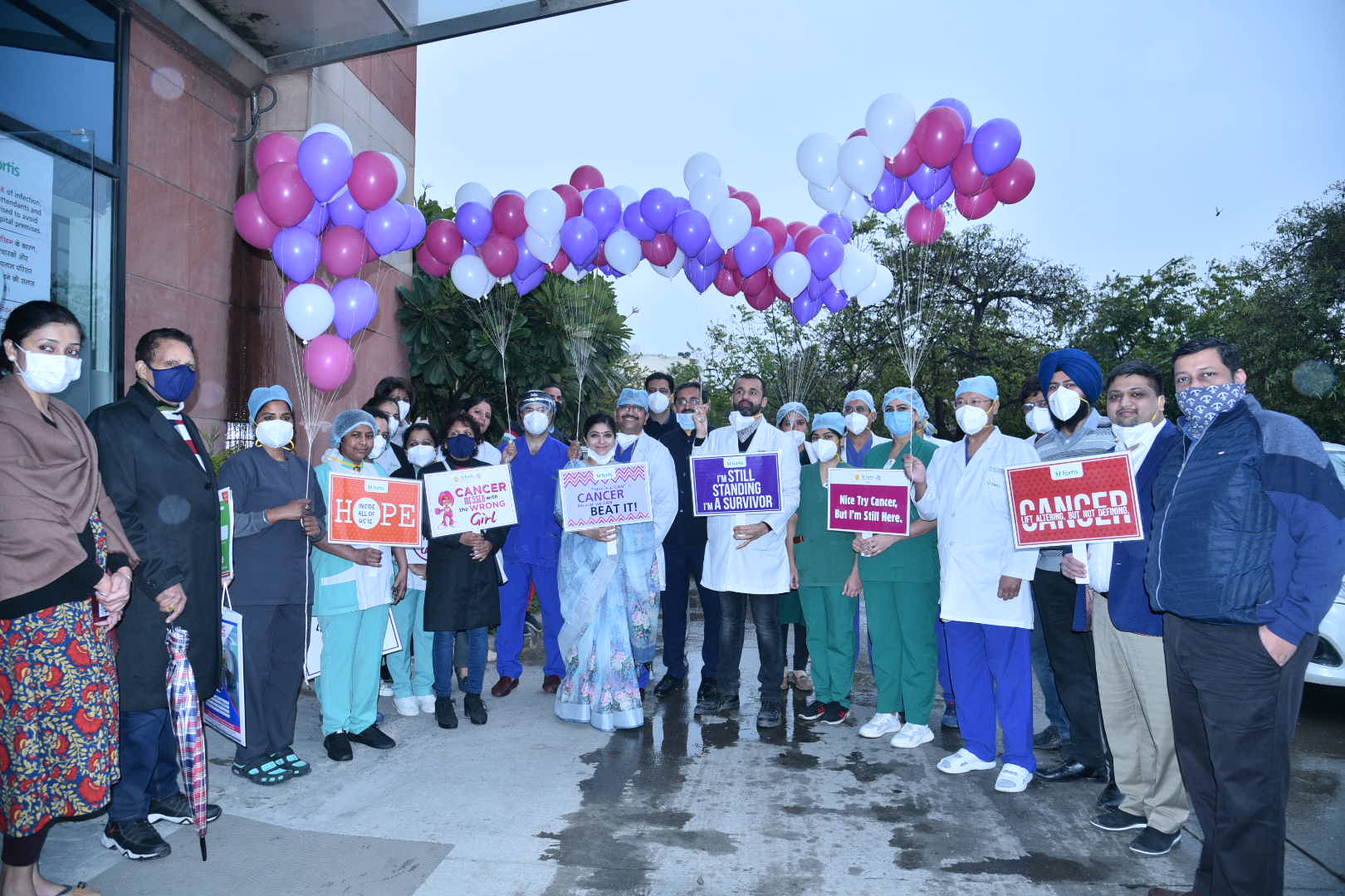 Fortis Hospital observes World Cancer Day