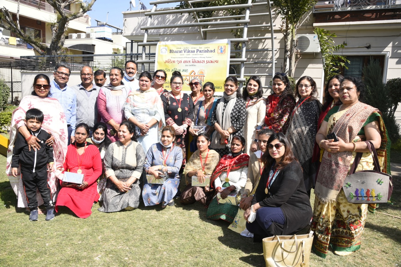 Bharat Vikas Parishad organized free hemoglobin screening camp for women