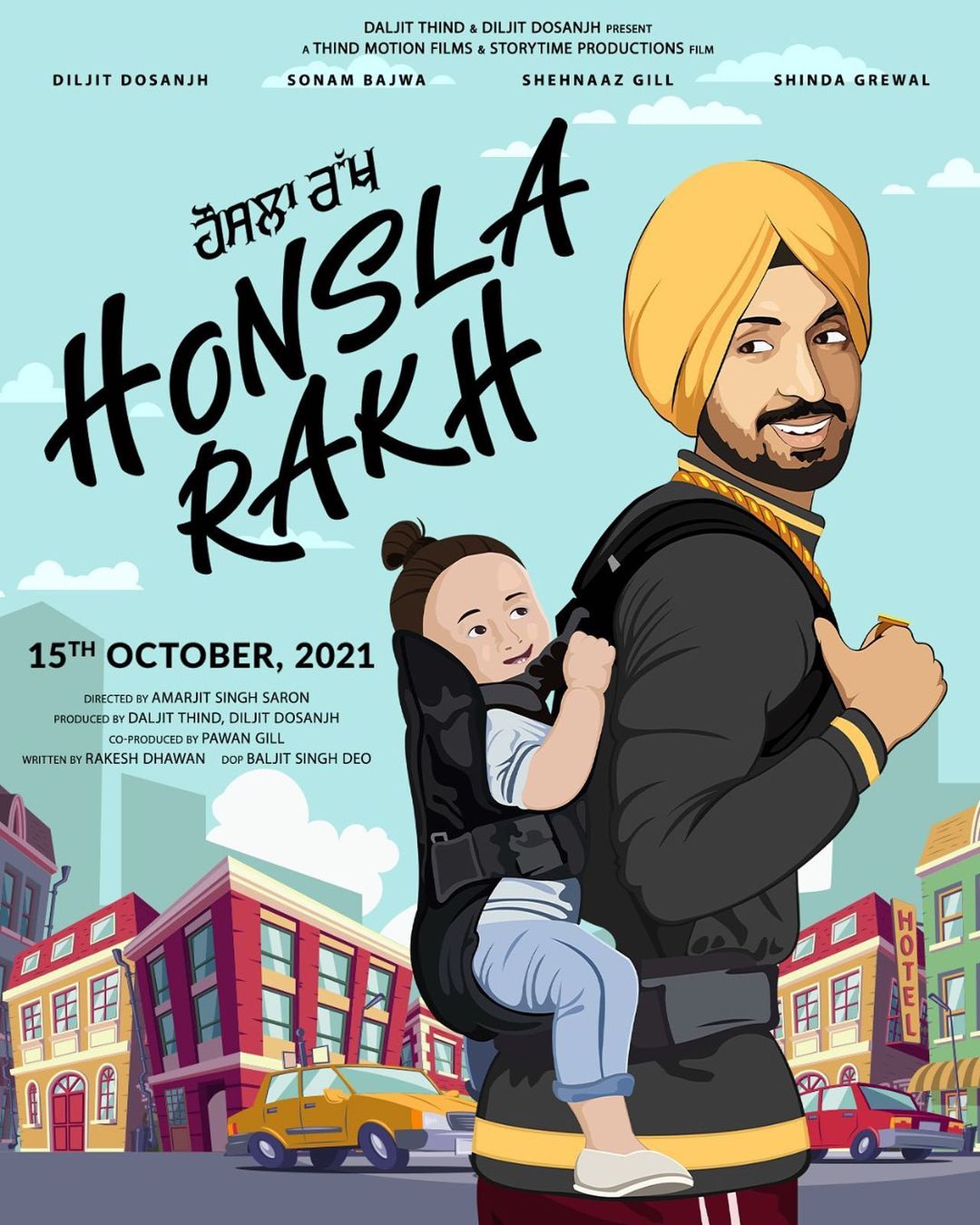 Shinda Grewal to share the screen with Diljit Dosanjh in ‘Honsla Rakh’