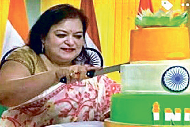 Cutting cake depicting national flag not unpatriotic, rules HC