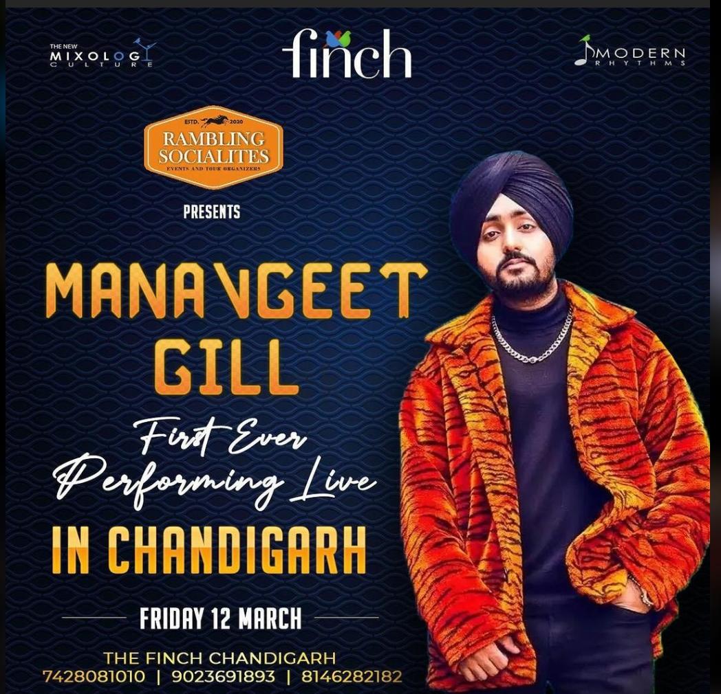 Live Music with Manavgeet Gill at The Finch Chandigarh