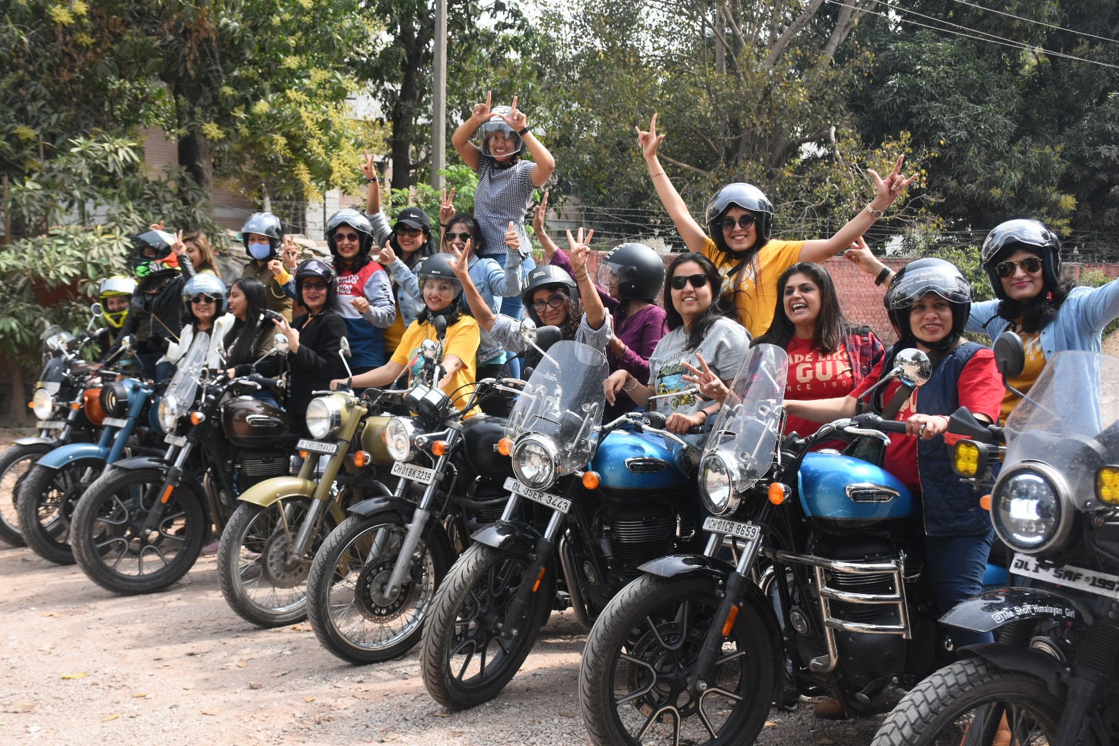 Royal Enfield Community celebrates Women's Day in Chandigarh